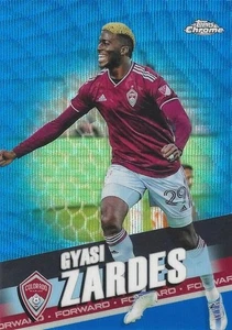 2022 Topps Cromo Major League Fútbol Base Azul Onda Paralelo (71 - 80) - MLS - Imagen 1 de 4