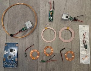 Lote de módulos transmisores de fuente de alimentación de carga inalámbrica bobina inductiva y más - Imagen 1 de 6