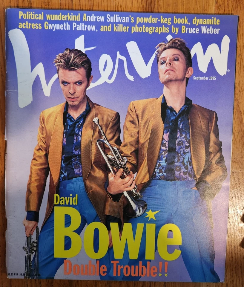Andy Warhol Interview Magazine  September 1995 David Bowie - Image 1 of 1
