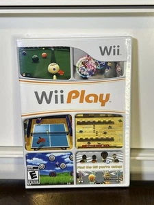 Wii Play (Nintendo Wii, 2007) NUOVO, sigillato - Foto 1 di 3
