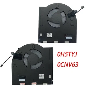 Pour DELL Alienware M17 R3 M17 R4 RTX20 RTX30 CPU Ventilateur de refroidissement GPU 0H5TYJ 0CNV63 - Photo 1/13