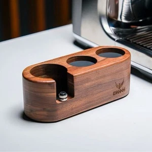 Estación de apisonamiento de espresso de nogal KNODOS 54 mm para Breville - Imagen 1 de 4