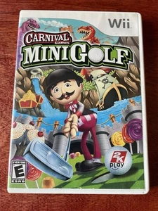 Carnival Mini Golf W Manual Nintendo Wii Game Complete CIB - Imagen 1 de 8