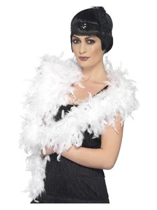 Variedad Deluxe Pluma Boa 1.8m Largo Vestido Elegante Accesorio Noche de Gallina - Imagen 1 de 1