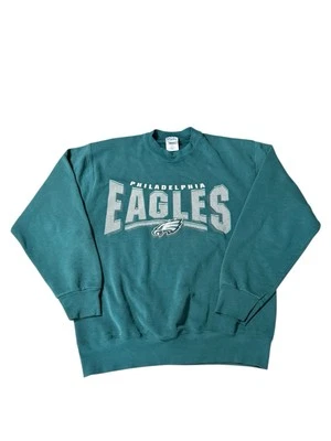 Vintage Pro Player Philadelphia Eagles Men's Large Long Sleeve Jersey USA 1997 - Image 1 of 3