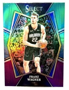 2021-22 Select - Premier Level Franz Wagner RC #120 Green White Purple Prizm - Bild 1 von 2