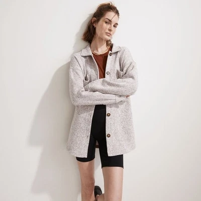 Madewell (Re)sourced Suéter Polar Camisa Chaqueta Talla Pequeña Foto 1 de 4