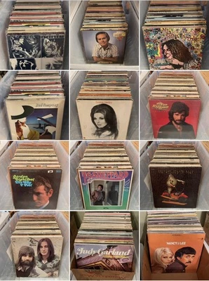 25 Random Used Record Albums LPs Mystery Box Lot Vinyl Records FREE SHIPPING - Image 1 of 4
