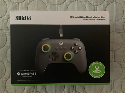 8BitDo Ultimate C Wired Controller for Xbox Series X/S - Hall Effect Joysticks - Image 1 of 2