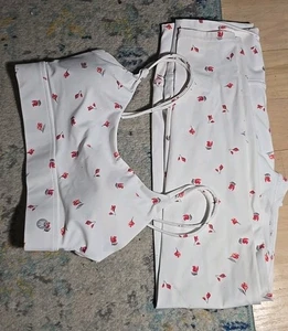 Sujetador deportivo y leggings de longitud completa Astoria LUXE BLOSSOM - Rosa M Leer descripción - Imagen 1 de 12