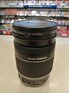 CANON EF-S 18-200MM F3.5-5.6 IS standard zoom lens - Picture 1 of 7