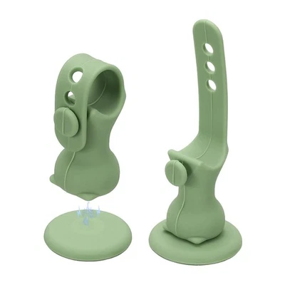 2 Stück Türstopper, Neu Verstellbar Silikon Magnetisch Türstopper, Grün - Bild 1 von 4