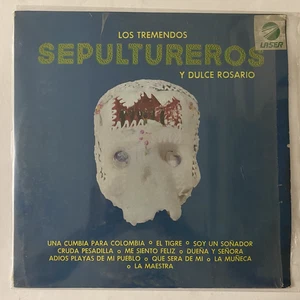 LOS SEPULTUREROS - LOS TREMENDOS SEPULTUREROS Y DULCE ROSARIO - 1984 MEX LP - Picture 1 of 4