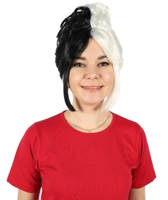 Peluca colmena opción multicolor para mujer adulta con reflejos marrón claro Foto 1 de 4