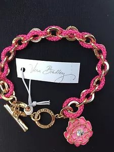 Vera Bradley Stardust Bracelet Katalina Pink NWT Free Shipping - Picture 1 of 4