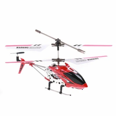 Syma S107 Mini Remote Control Helicopter Phantom 3CH 3.5Channel w/ Gyro RTF Red - Image 1 of 4