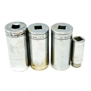 Black Hawk 30426, Walden 4912 and 4928 12 Pt SAE 3/8 in Drive Socket Set, 4 Pcs - Picture 1 of 5