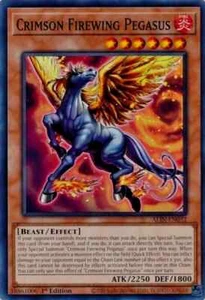 Crimson Firewing Pegasus - ALIN-EN032 - Common Yugioh NM - Picture 1 of 1