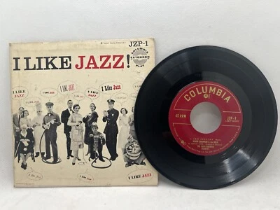 I Like Jazz EP 45 RPM Armstrong Ellington Goodman Brubeck Columbia JZP-1 EX! - Image 1 of 4
