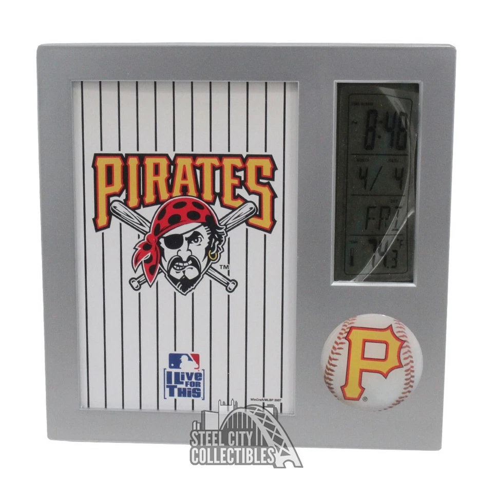 Pittsburgh Pirates Team Desk Clock - Image 1 of 1