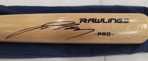 Baltimore Orioles JACKSON HOLLIDAY Signed Auto Baseball Bat Fanatics w/COA - Picture 1 of 5