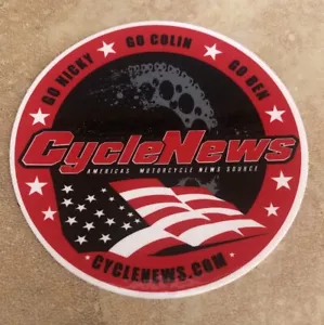 Cycle News Decal Sticker - Picture 1 of 3