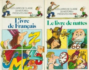 PEF LOT L'IVRE DE FRANCAIS + LE LIVRE DES NATTES poche + PARIS POSTER GUIDE - Imagen 1 de 1