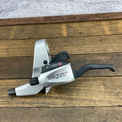Vintage Shimano Deore XT ST-M760 Shifter Left PARTS Shift Lever 3s Brake MTB - Image 1 of 4