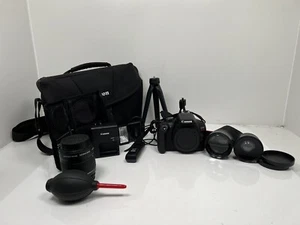 Canon EOS Rebel T6 18MP Camera, EF-S 18-55mm f/3.5-5.6 IS II Lens - Excellent - Picture 1 of 16