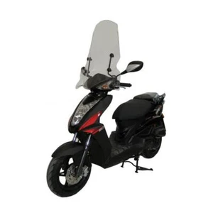 PARABREZZA FABBRI TRASPARENTE TOP ALTO per Kymco 125 AGILITY RS R12 2009-2012 - Foto 1 di 3