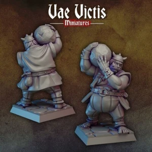 "Big Gaul (Obelix)" Vae Victis Miniatures D&D Mordheim Warhammer Frostgrave - Picture 1 of 1