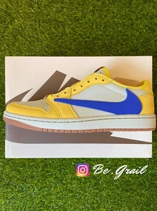 Jordan 1 Retro Low OG SP Travis Scott Canary - 40.5 EU - Foto 1 di 6