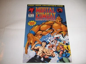 MORTAL KOMBAT BLOOD AND THUNDER #1 1994 MALIBU COMICS -rare- MINT! - Picture 1 of 1