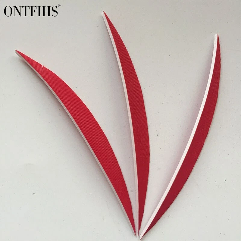 50pcs 5" Banana Archery Fletches Arrow Feathers Fletching Arrow Accessories - Image 1 of 4
