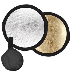 30cm/12inch Photography Round Reflector & 2-in-1 Collapsible C9C5 - Picture 1 of 6
