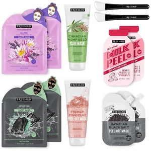 Freeman Facial Mask Gift Set Collection Mothers Day-Valentines, pack of 12 - Picture 1 of 9