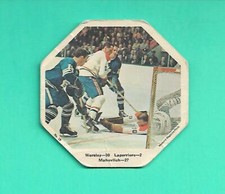 (1) FRANK MAHOVLICH  1967-68 YORK PEANUT BUTTER # 18 LEAFS CARD (V2476)  