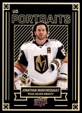 2022-23 Series 1 UD Portraits #P-6 Jonathan Marchessault - Vegas Golden Knights!