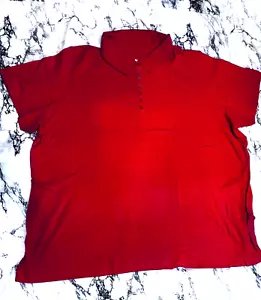 Camisa roja Woman Within Collard talla 3X grande XXXL 30/32 - Imagen 1 de 6