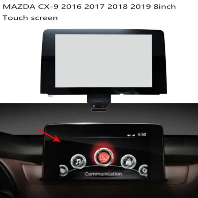 16 17 18 19 8" MAZDA CX-9 REPLACEMENT TOUCH-SCREEN GLASS Digitizer RADIO DISPLAY - Image 1 of 4