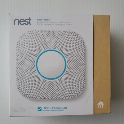 NEST PROTECT 烟雾和一氧化碳报警器 谷歌 第 2 代 S3000BWES 开箱 — 第 1/4 张图片