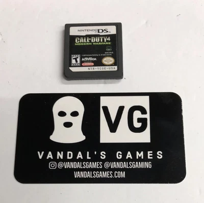 Ds - Call of Duty 4 Modern Warfare Nintendo Ds Cart Only #111 - Image 1 of 2