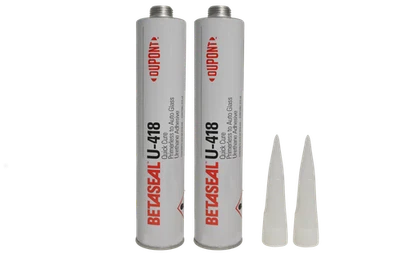 (2) Tubes U-418 Dow Auto Glass Adhesive, Urethane-Primerless 10.5oz 310ml - Image 1 of 4