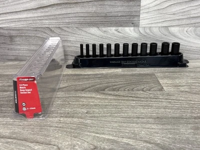 Snap-on 112SIMTMM 12-pc 1/4" Metric Deep Impact 6-Point Socket Set F (A1D026154) - Image 1 of 4