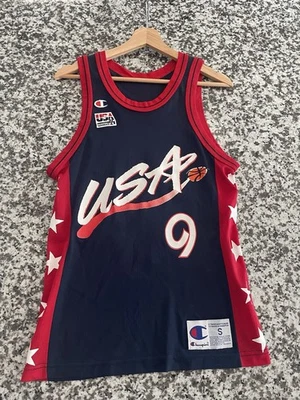 Mitch Richmond Champion Jersey USA Vintage Small - Image 1 of 4