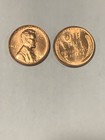 1956-D LINCOLN WHEAT CENT CENT - BRILLIANT UNCIRCULATED/ RED BROWN BEAUTIES