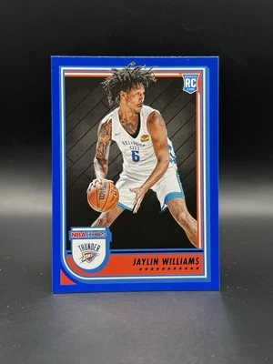 2022-23 Panini NBA Hoops - Rookies Jaylin Williams #269 Blue (RC) - Image 1 of 4