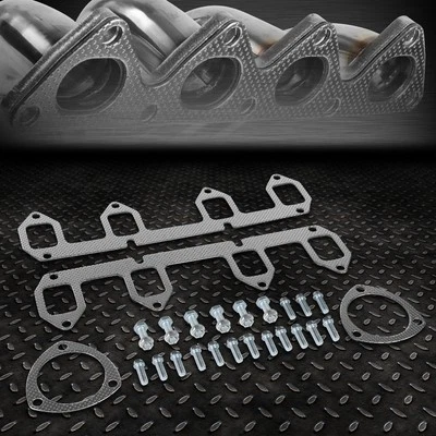 JUEGO DE JUNTAS DE CABEZAL COLECTOR ESCAPE MOTOR BBC V8 FORD BIG BLOCK 57-67 + PERNOS Foto 1 de 4