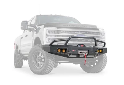 Warn 110760 Ascent Front Bumper For Ford Super Duty With Prerunner Grille Guard - Image 1 of 3