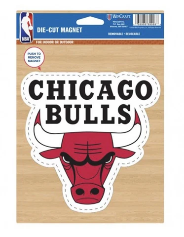 WINCRAFT CHICAGO BULLS LOGO DIE CUT MAGNET WEATHER RESISTANT NEW Cover
